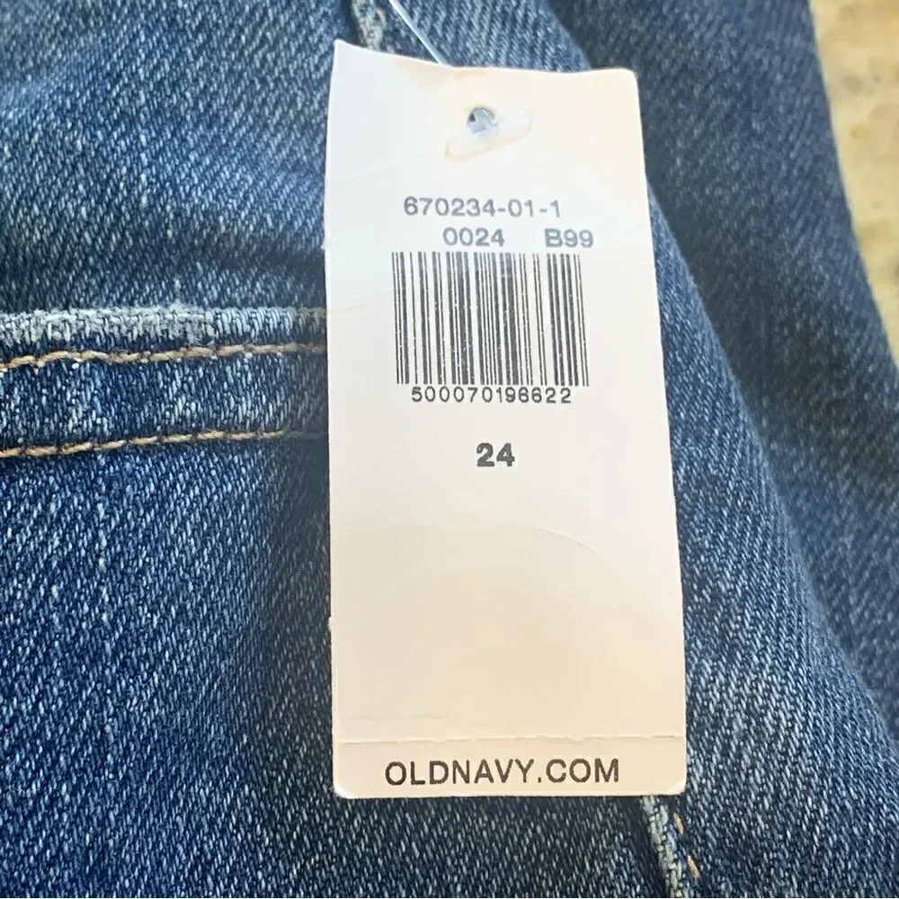 Old Navy OG Straight Hi-Rise Jean Shorts Size 24